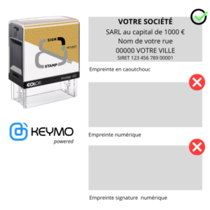 Colop Printer 2 in 1 avec technologie Keymo™ powered